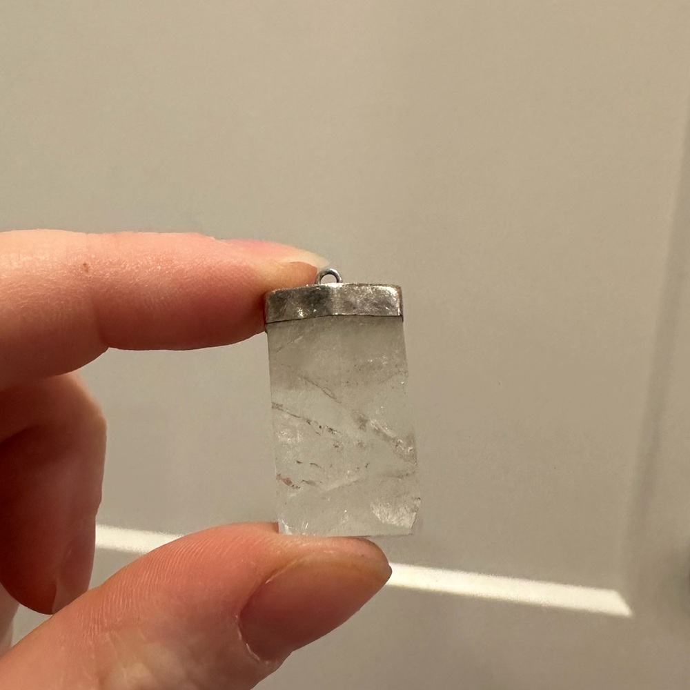 Aquamarine Polished Pendant